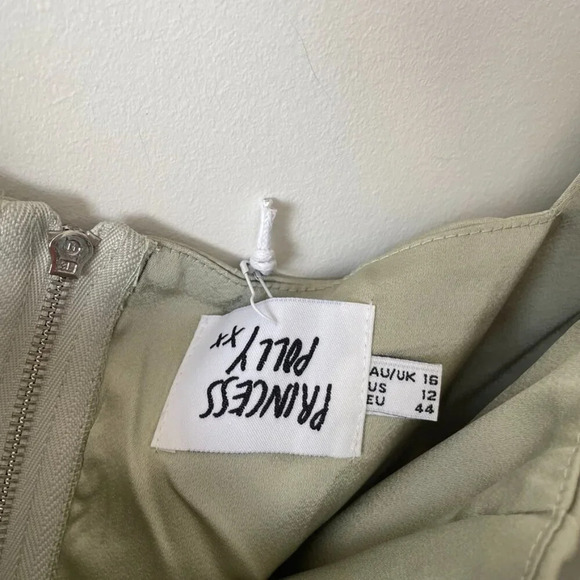 Princess Polly Elias Corset Set NWT Sage Green Size 12 - Picture 13 of 14